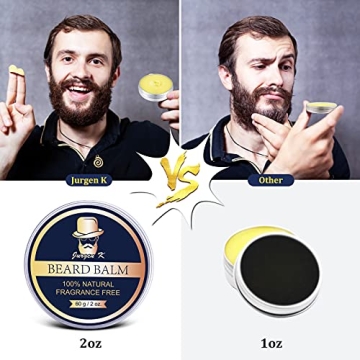 Jurgen K Beard Care Kit - Men's Grooming Gift Set