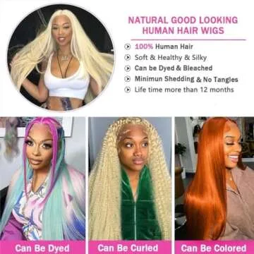 613 Blonde 3 Bundles Human Hair Straight - Unprocessed Quality