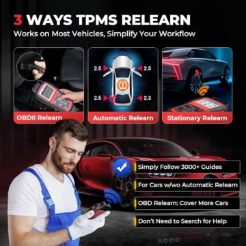 Autel TS508WF TPMS Tool: Diagnose & Program Sensors Easily