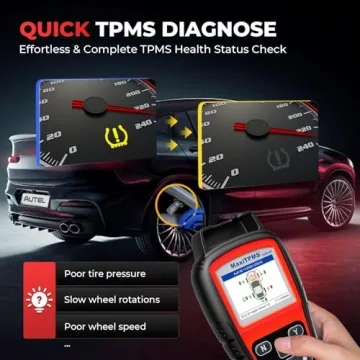 Autel TS508WF TPMS Tool: Diagnose & Program Sensors Easily