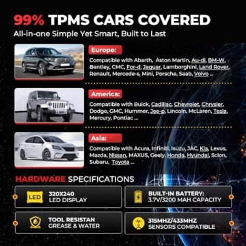 Autel TS508WF TPMS Tool: Diagnose & Program Sensors Easily