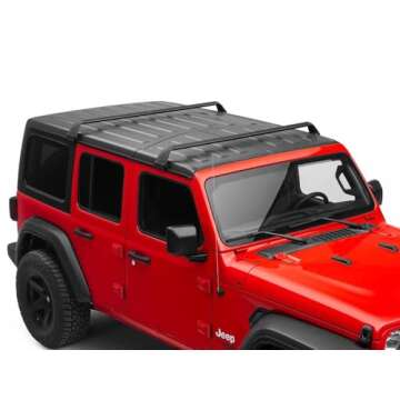Hooke Road for Jeep Roof Rack Cross Bars Kayak Watercraf Cargo Carriers Compatible with Jeep Wrangle...