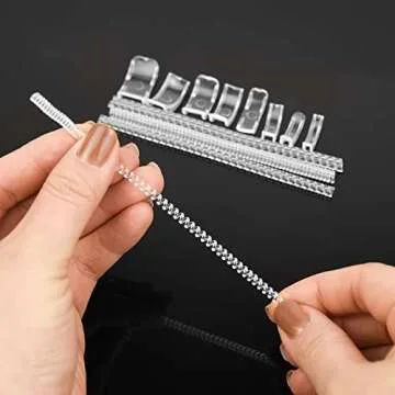 Ring Size Adjuster for Loose Rings - 32 Pcs 12 Sizes Invisible Ring Size Adjuster, Resizer Fit Almost Any Size Rings