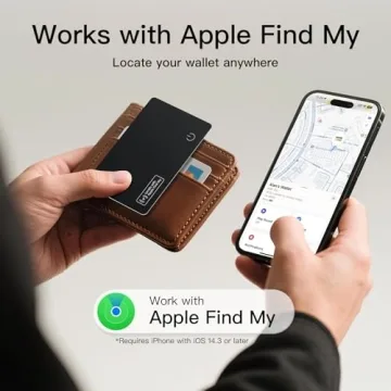 Ultra Slim Air Card Tag Wallet Smart Tracker for Find My