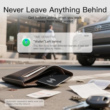 Ultra Slim Air Card Tag Wallet Smart Tracker for Find My