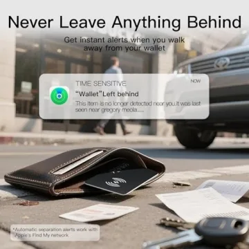 Ultra Slim Air Card Tag Wallet Smart Tracker for Find My