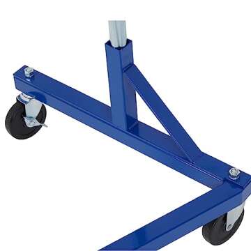 SSWBasics Super Heavy-Duty Single-Rail Clothing Rack (Z-Truck Rolling Rack) - 63"W X 24"D X 66"H (Holds 500lbs) - Sturdy Heavy Duty Clothing Rack Z Truck Garment Rack for Retail, Thrift, Boutique,