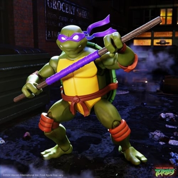 Super7 Donatello TMNT Action Figure for Collectors and Kids