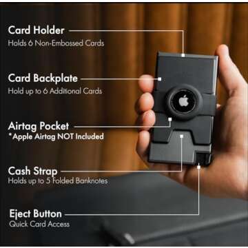 Ekster Aluminum AirTag Wallet | Smart Wallets for Men with RFID Protection