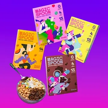 Magic Spoon High Protein Keto Cereal Variety 4-Pack