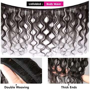 Body Wave Bundles Human Hair for Stunning Styles