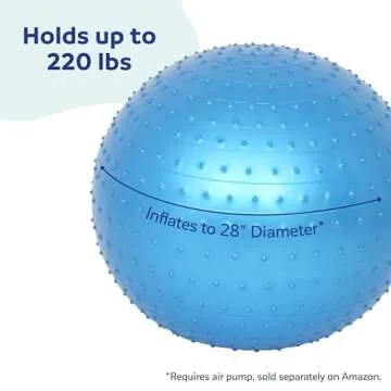 Sensory Bounce Ball - Fun & Functional Tactile Exercise Ball