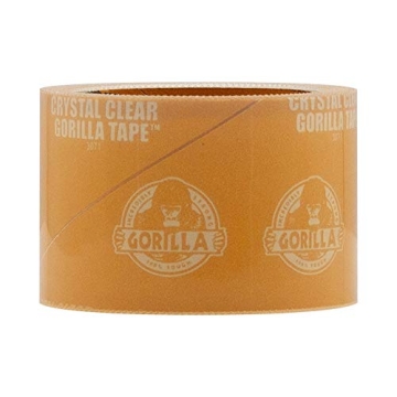 Gorilla Crystal Clear Duct Tape 1.88" x 5 yd for Repairs