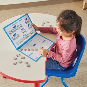 hand2mind Desktop Magnetic Sound Wall Boards, Letter Sounds, Phonics & Phonemic Awareness, Speech Th...
