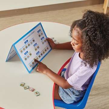 hand2mind Desktop Magnetic Sound Wall Boards, Letter Sounds, Phonics & Phonemic Awareness, Speech Therapy Materials, Science of Reading Manipulatives, Teacher Supplies for Classroom (Set of 6)