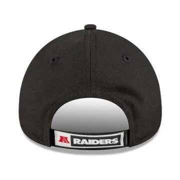 New Era Men's Black Las Vegas Raiders The League 9FORTY Adjustable Hat