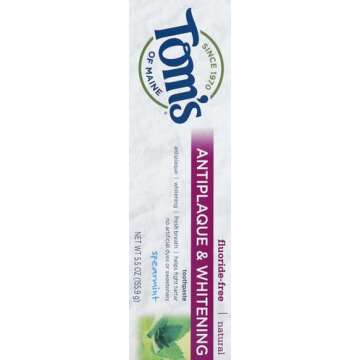 Tom's of Maine Natural Whitening Toothpaste Spearmint 5.5 oz