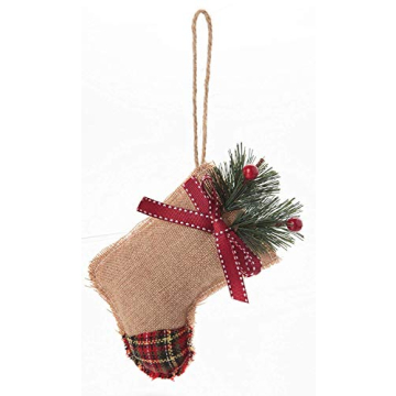 RTWAY Christmas Tree Ornaments Set of 8 Holiday Decor