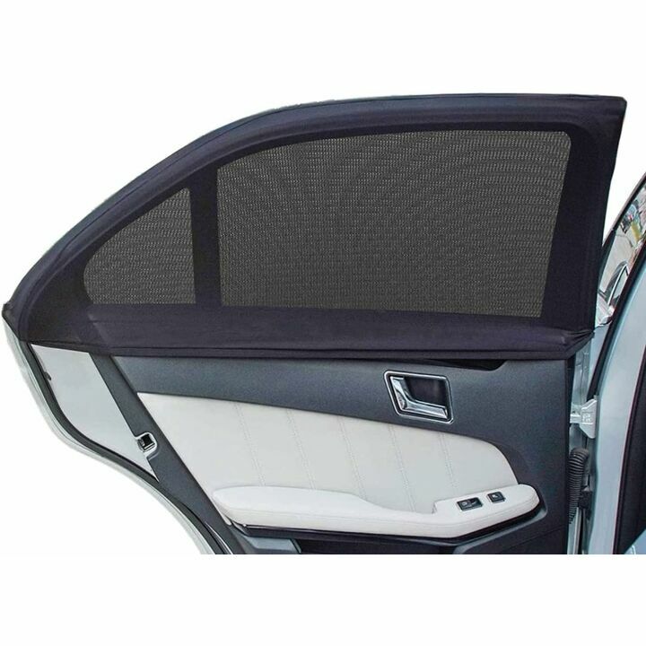 Car Window Shades - Breathable Mesh Sunshades for Cars