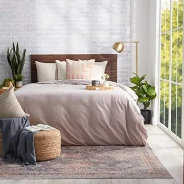 S & L Homes Pouf Ottoman - Stylish Natural Jute Footrest