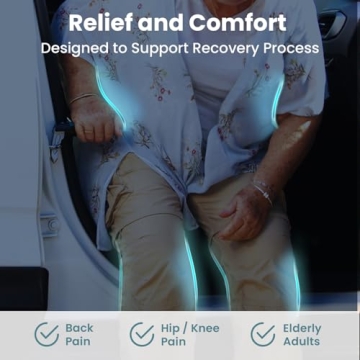 PELEGON Car Door Handle for Seniors - 2 Pack Mobility Aid