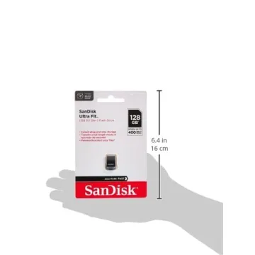 SanDisk Ultra Fit USB 3.2 Flash Drive - 256GB Storage