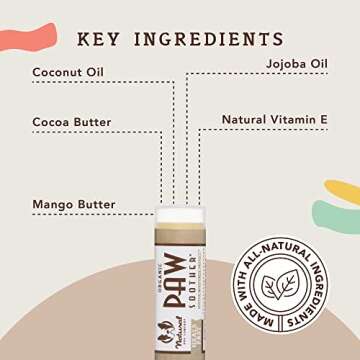 Natural Dog Company Paw Soother Balm - Repairs Paws & Elbows