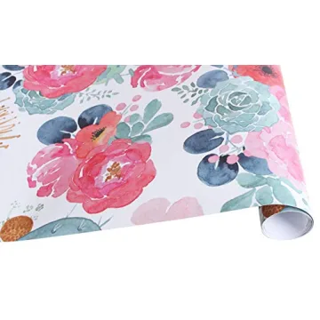 HAOKHOME Floral Peel and Stick Wallpaper for Stylish Decor