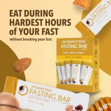 Prolon Fast Bars | Keto, Gluten Free, Dairy Free, Plant Based Protein, Intermittent Fasting Bars | D...