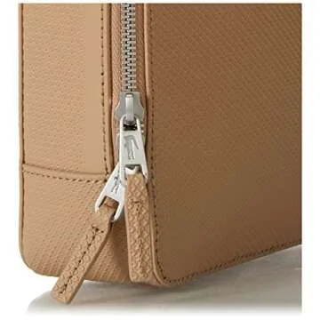 Lacoste Men's Leather Crossbody Bag - Stylish & Functional