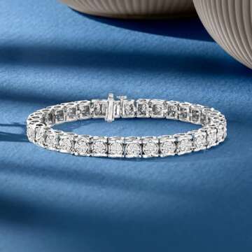 Elegant Ross-Simons 3.00 ct. t.w. Diamond Tennis Bracelet