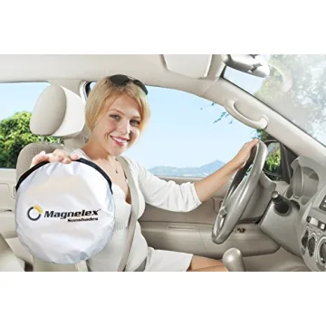 Magnelex Car Sunshade Steering Wheel Cover UV Protection