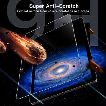 JETech Screen Protector for Samsung Galaxy Tab S6 Lite - 2-Pack