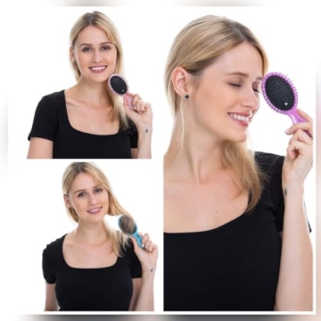 Toddler Detangler Hair Brush Set - Pain-Free Travel Solutions