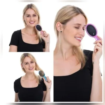 Toddler Detangler Hair Brush Set - Pain-Free Travel Solutions