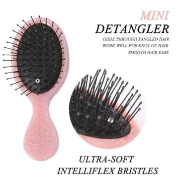 Toddler Detangler Hair Brush Set - Pain-Free Travel Solutions