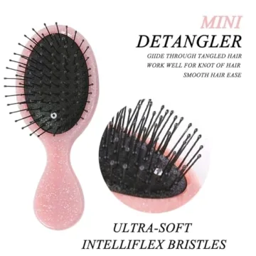 Toddler Detangler Hair Brush Set - Pain-Free Travel Solutions
