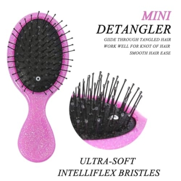 Toddler Detangler Hair Brush Set - Pain-Free Travel Solutions