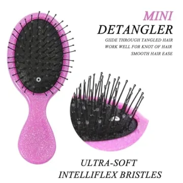 Toddler Detangler Hair Brush Set - Pain-Free Travel Solutions
