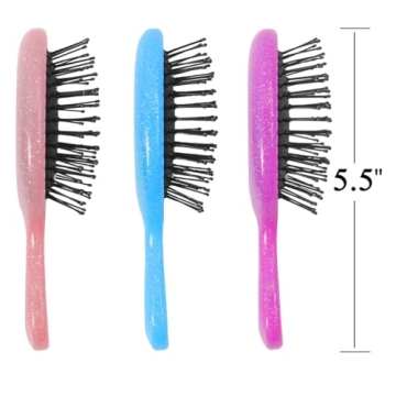 Toddler Detangler Hair Brush Set - Pain-Free Travel Solutions