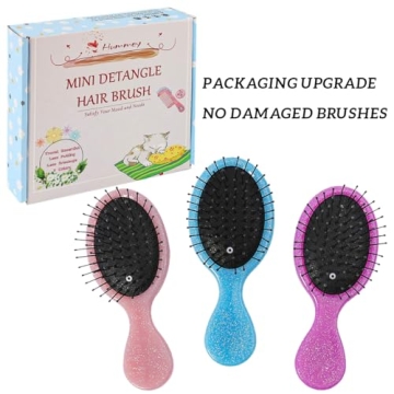 Toddler Detangler Hair Brush Set - Pain-Free Travel Solutions