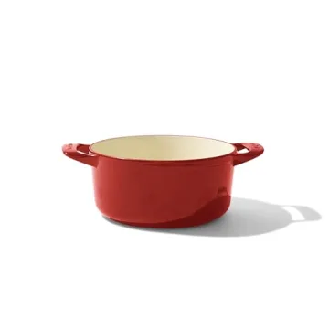 Made In Dutch Oven 3.5 Quart Red Cast Iron Cookware
