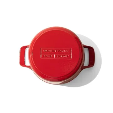 Made In Dutch Oven 3.5 Quart Red Cast Iron Cookware