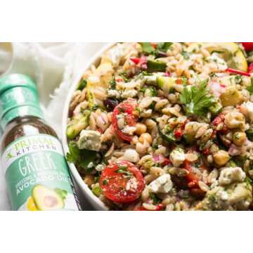 Primal Kitchen Greek Vinaigrette & Marinade Salad Dressing made with Avocado Oil, Whole30 Approved, Certified Paleo, and Keto Certified, 8 Fluid Ounces, 8 Fl Oz (Pack of 1) (PKDRESS-GV6)