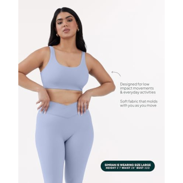 PAVOI Yoga Sports Bra | High Support | FlexFlow Collection