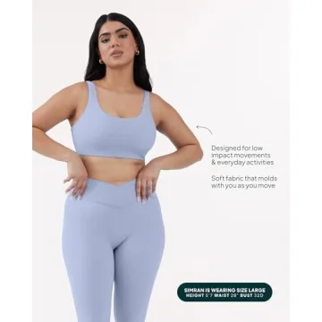 PAVOI Yoga Sports Bra | High Support | FlexFlow Collection