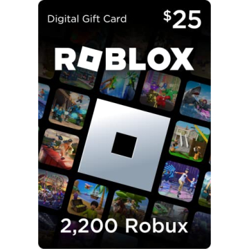 Roblox Digital Gift Code - 2,200 Robux & Exclusive Item
