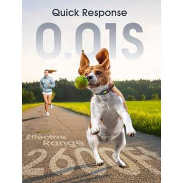 Dog Training Collar with Remote, Smart Dog Shock Collar with 3 Training Modes and Training Icons, Waterproof Electric Dog Shockers for Large and Medium Dogs (8-120 LBS)