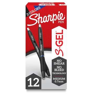 Sharpie S Gel Pens for Smooth Writing and Comfort
