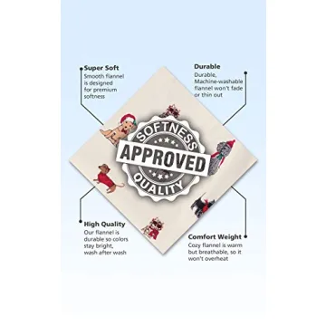 PajamaGram Women’s Flannel Christmas Pajamas Set